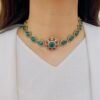 Regal Symphony: The Majestic Floral Motif Choker