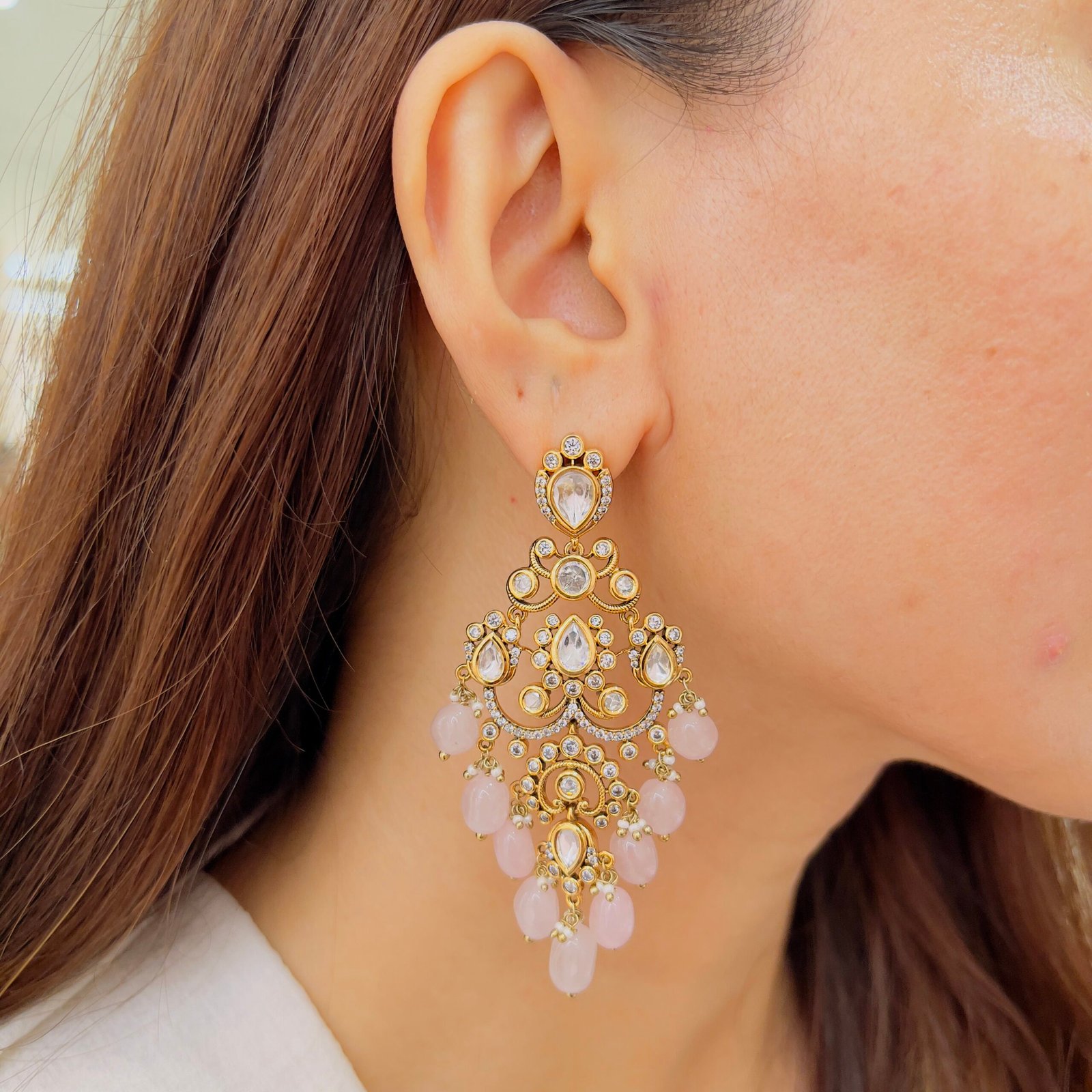 Victorian Chandelier Earrings - Image 3
