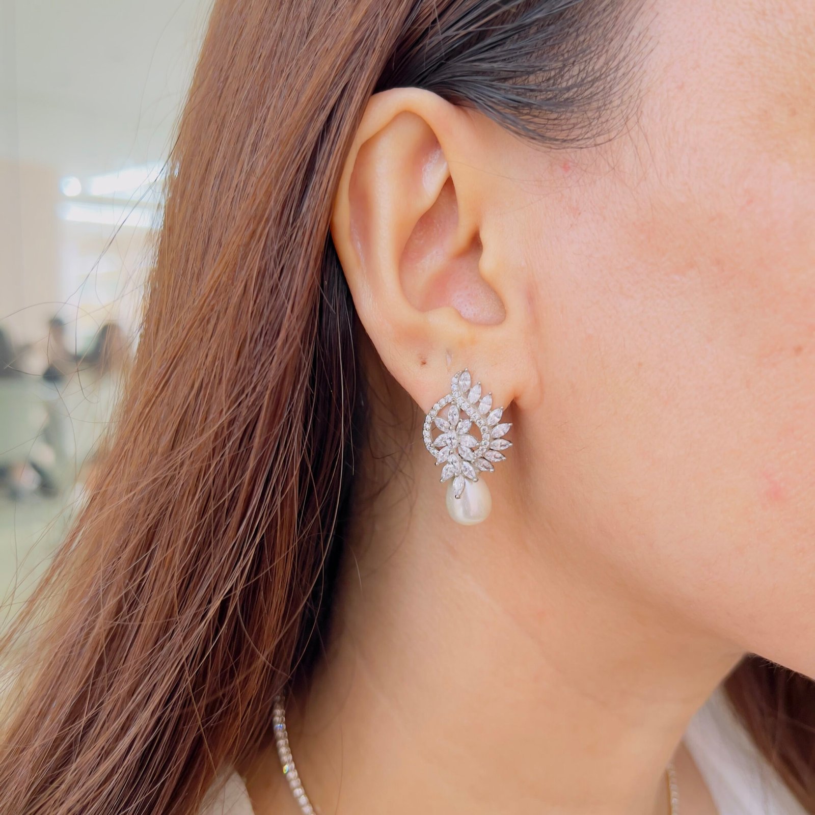 Designer Diamond Pendant Set for Modern Women - Image 3
