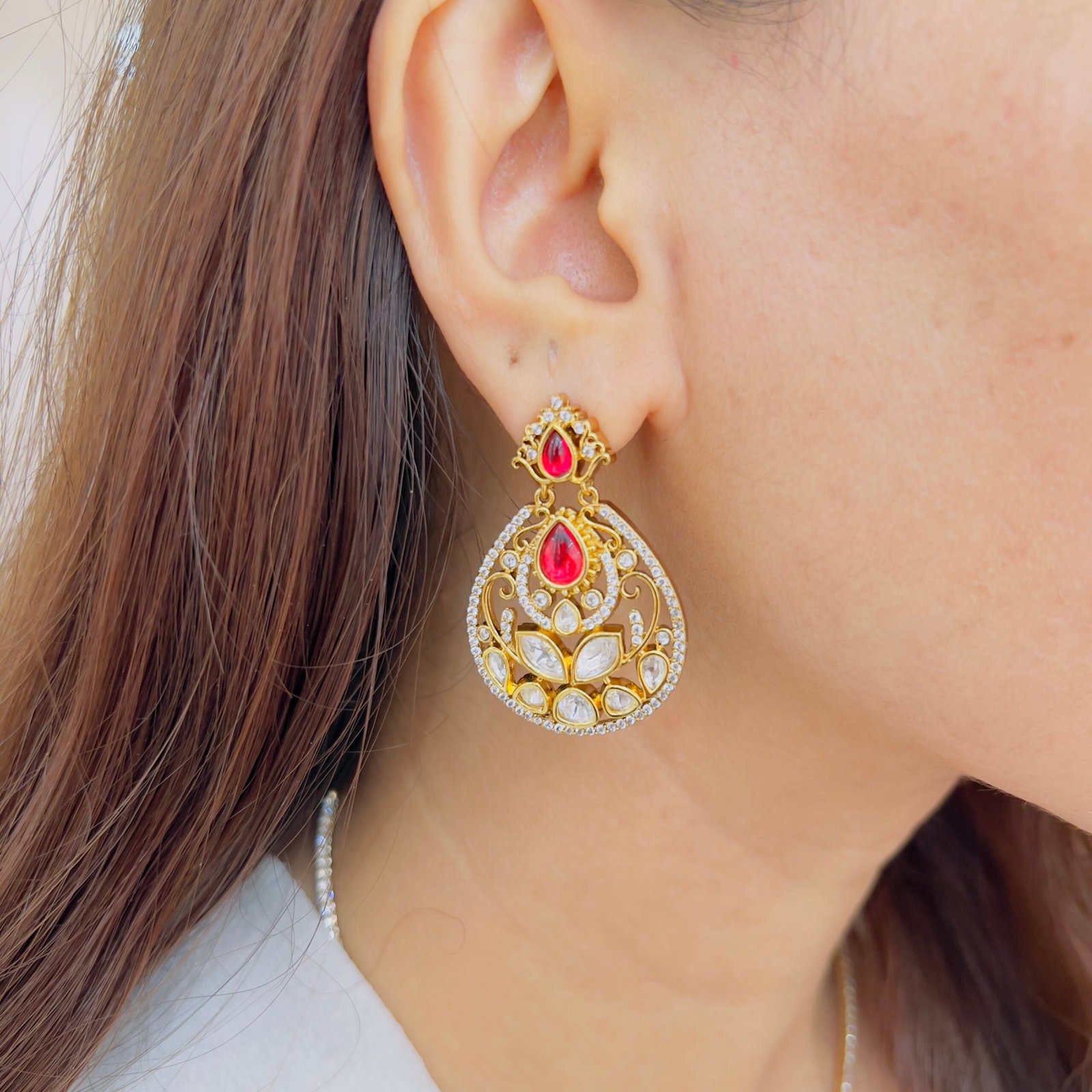 Vintage-Inspired Victorian Pendant Set for Women - Image 6