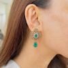 Elegant Floral Victorian Earrings