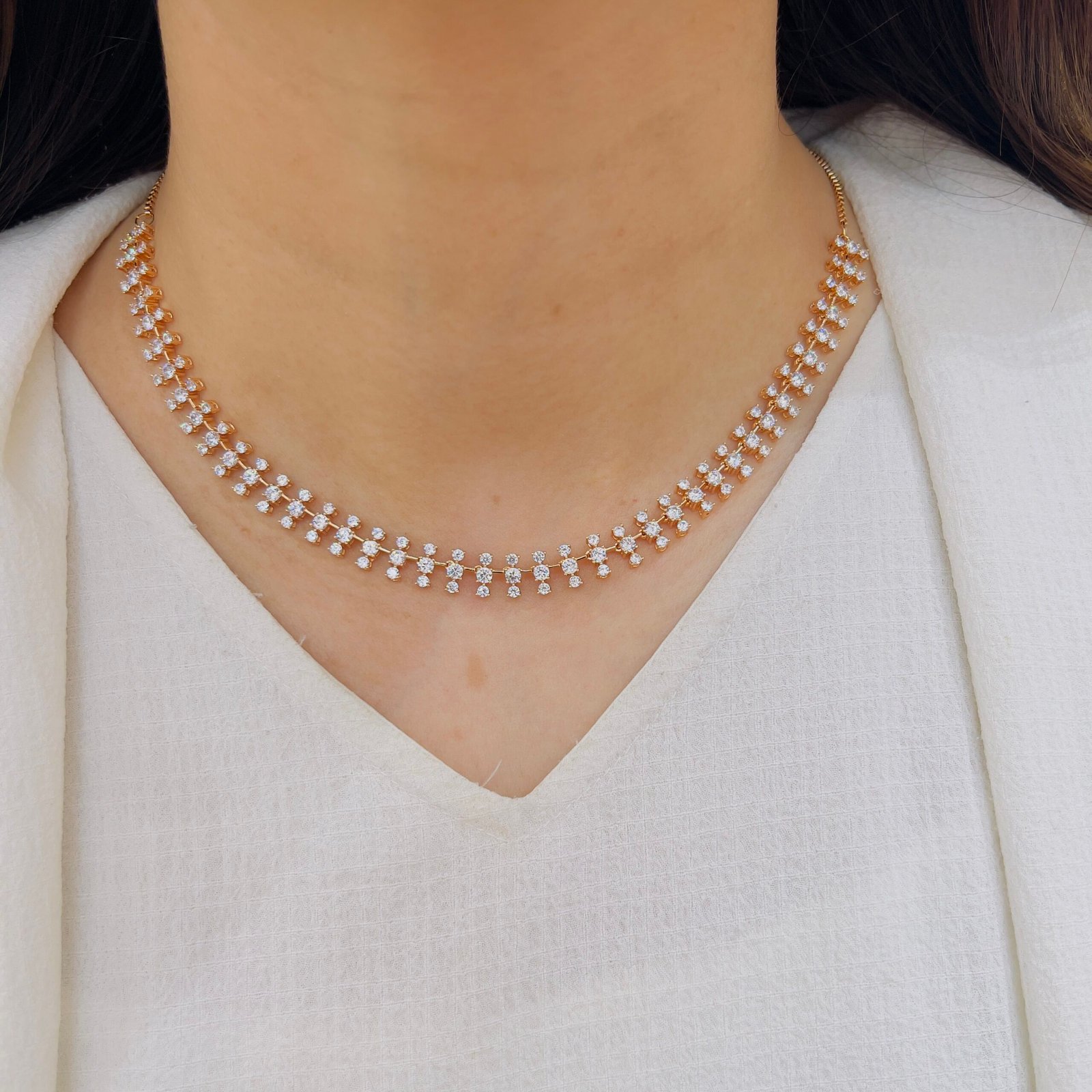 Luxury Diamond Necklace Set for Every Celebration
