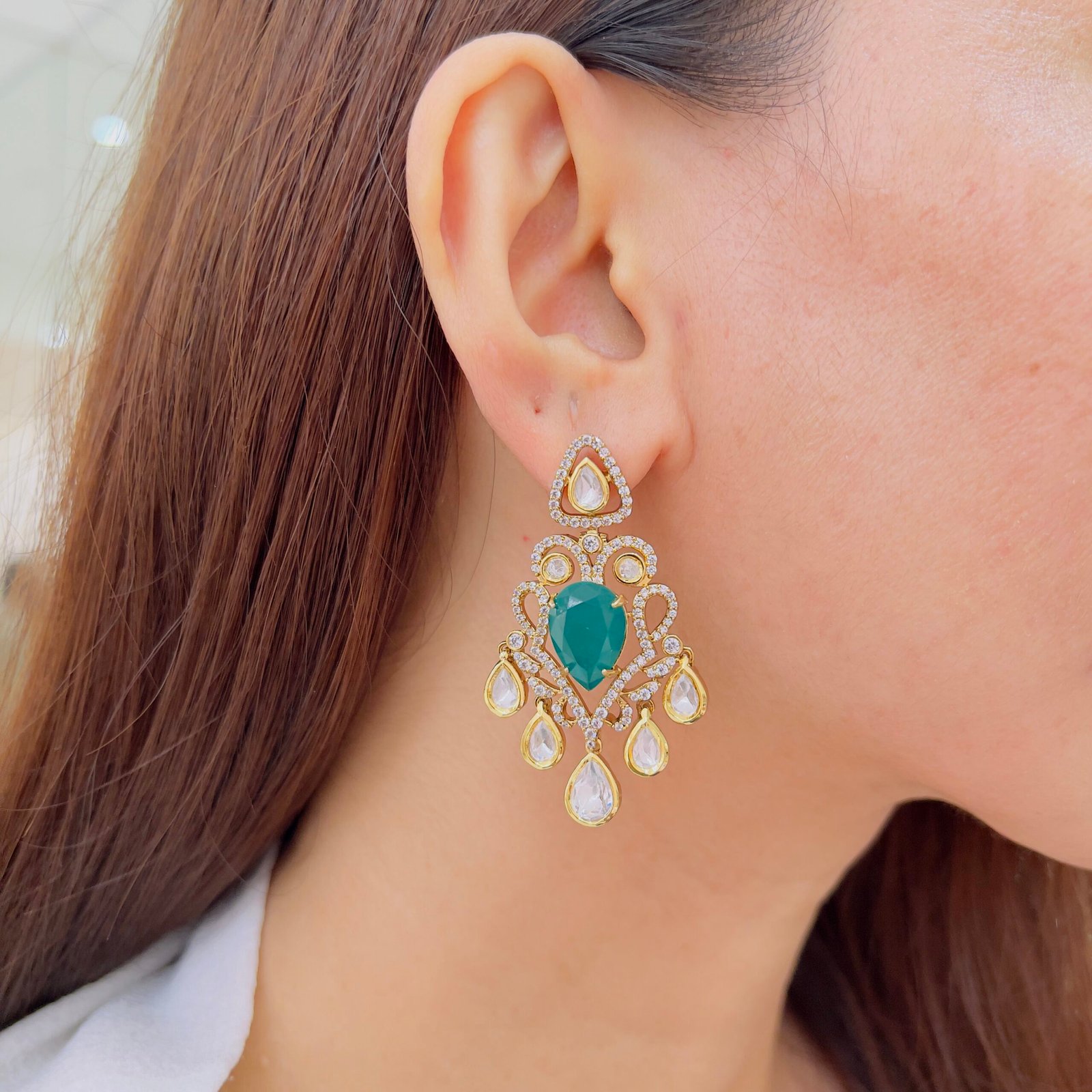 Wedding Wear Victorian Earrings