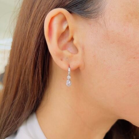 Luxury Cascading Stone Earrings