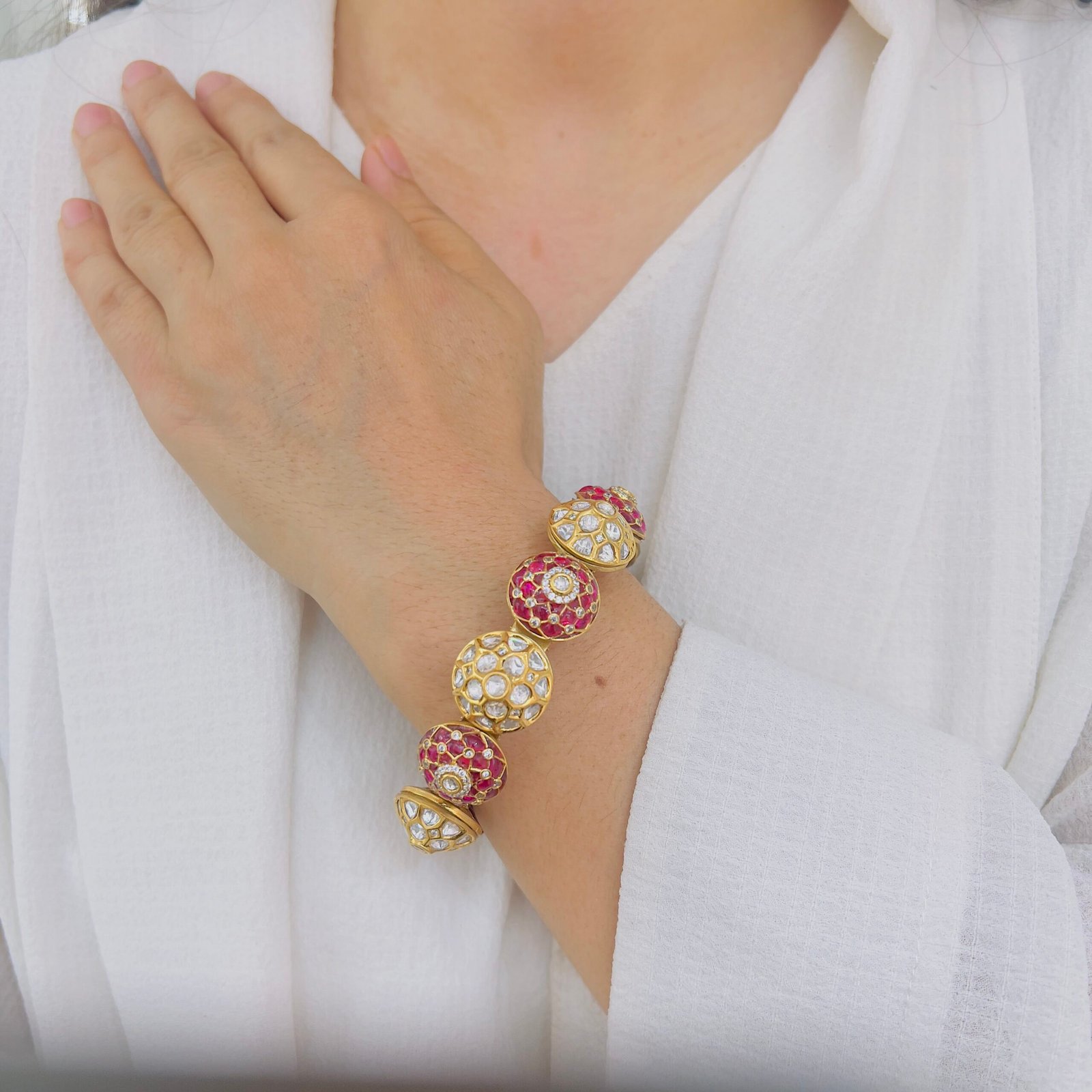 Classic Carved Victorian Bangles - Image 6