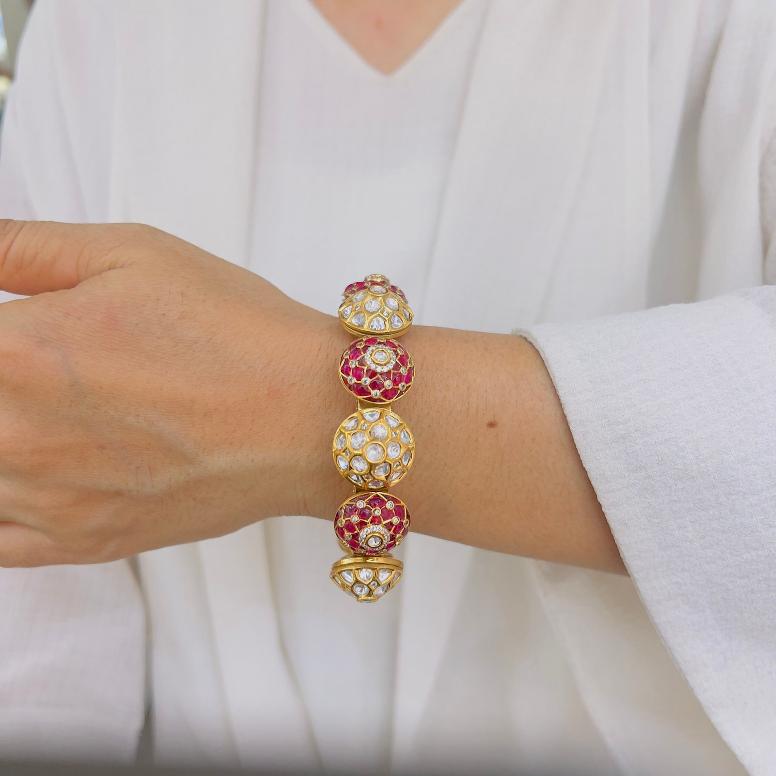 Classic Carved Victorian Bangles - Image 5