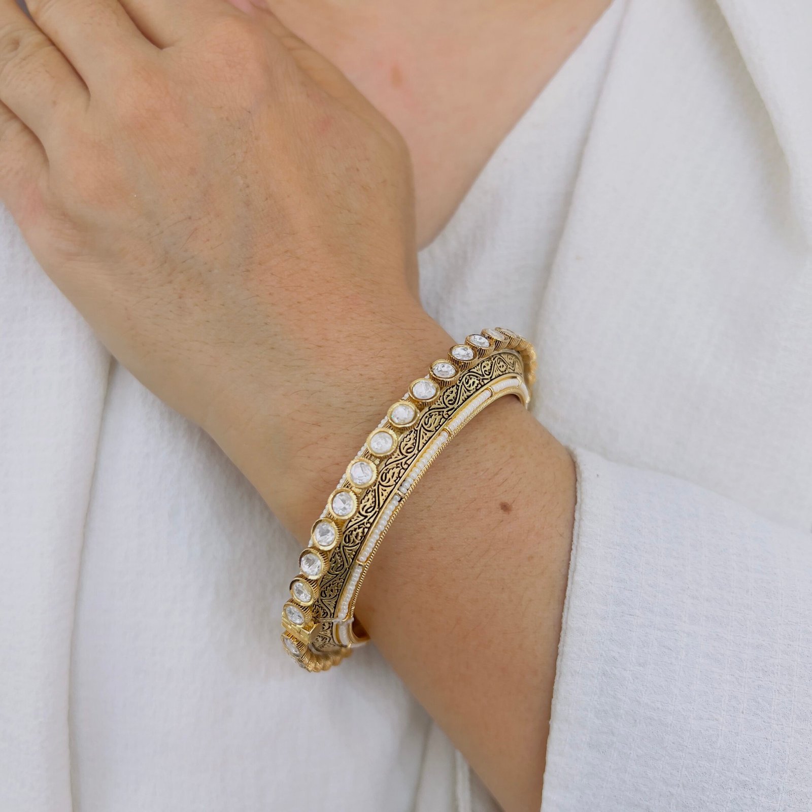 Vintage Muse Statement Bangle
