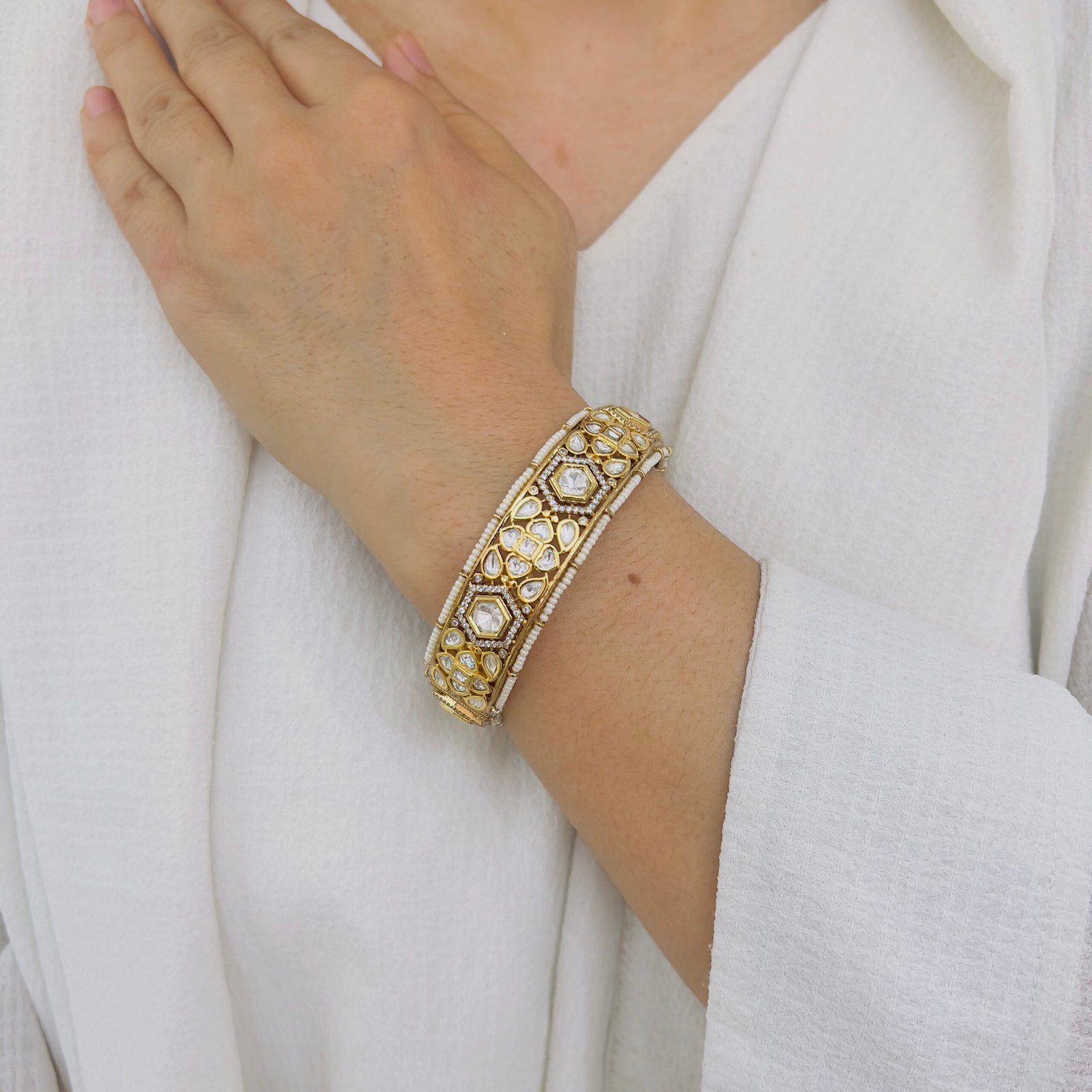 Victorian Bloom Signature Bangle - Image 3