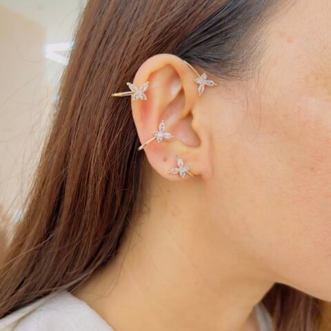 Butterfly Wings Full Ear Cuff