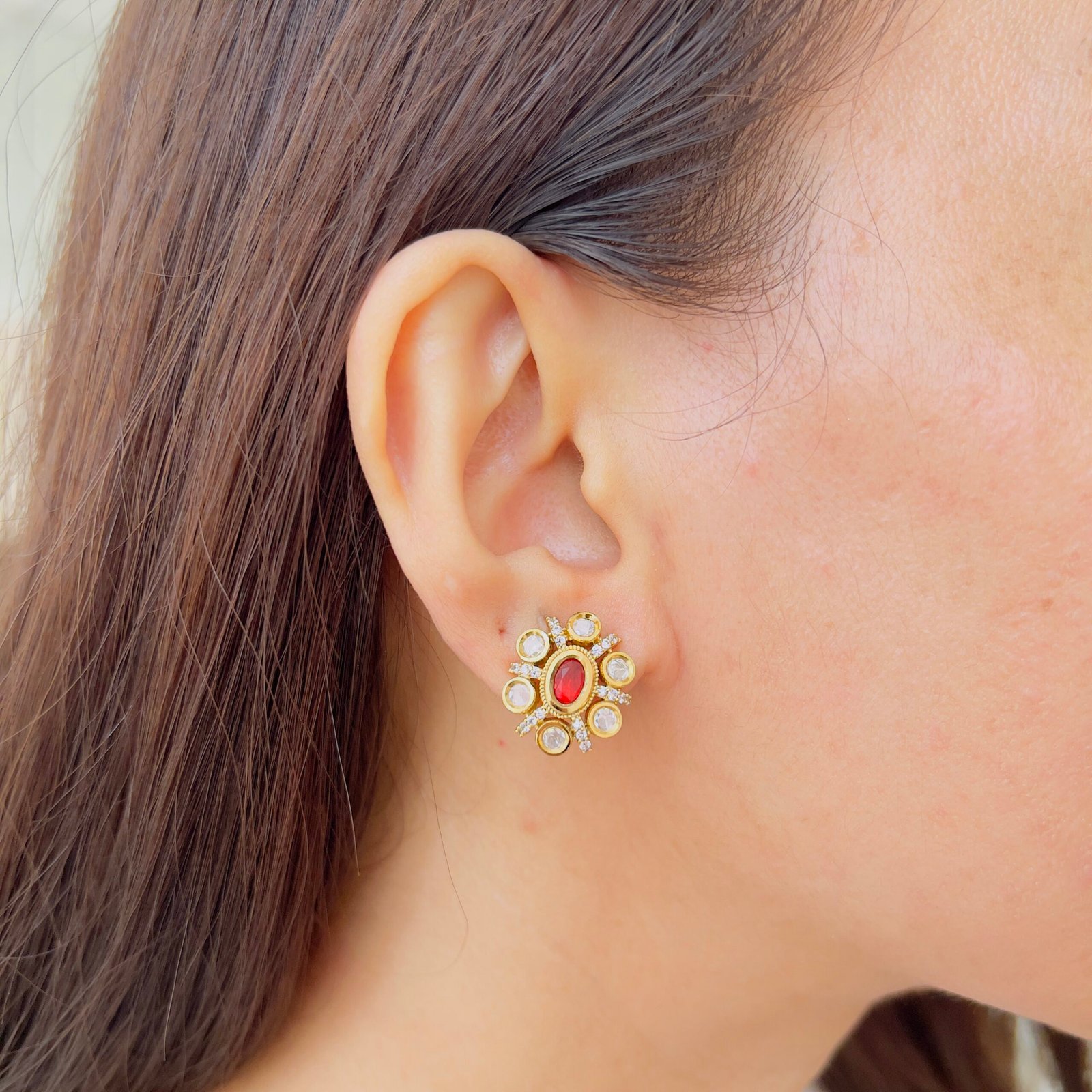 Modern Mangalsutra Set with Stylish Matching Earrings - Image 9