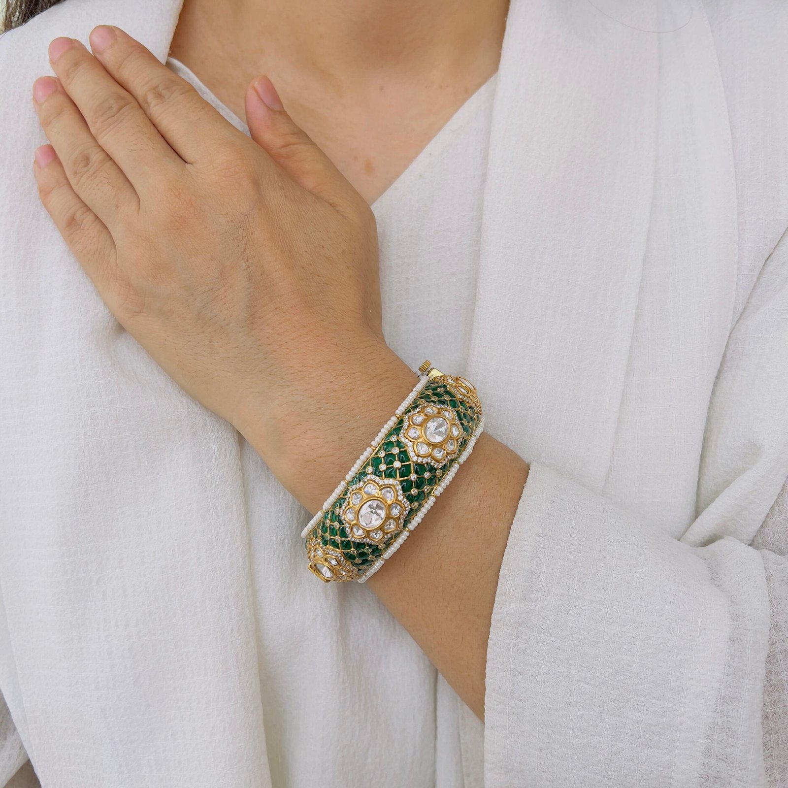 Gilded Grace Bangle - Image 3
