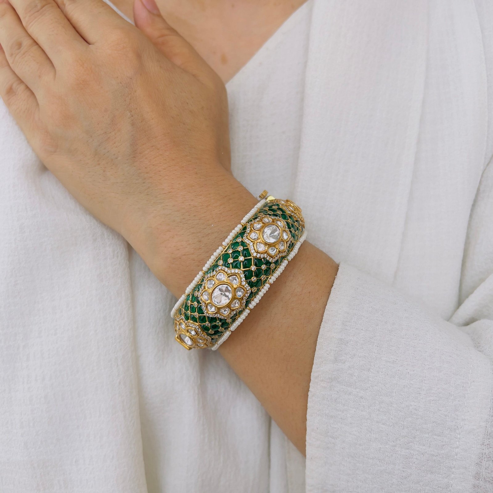 Gilded Grace Bangle