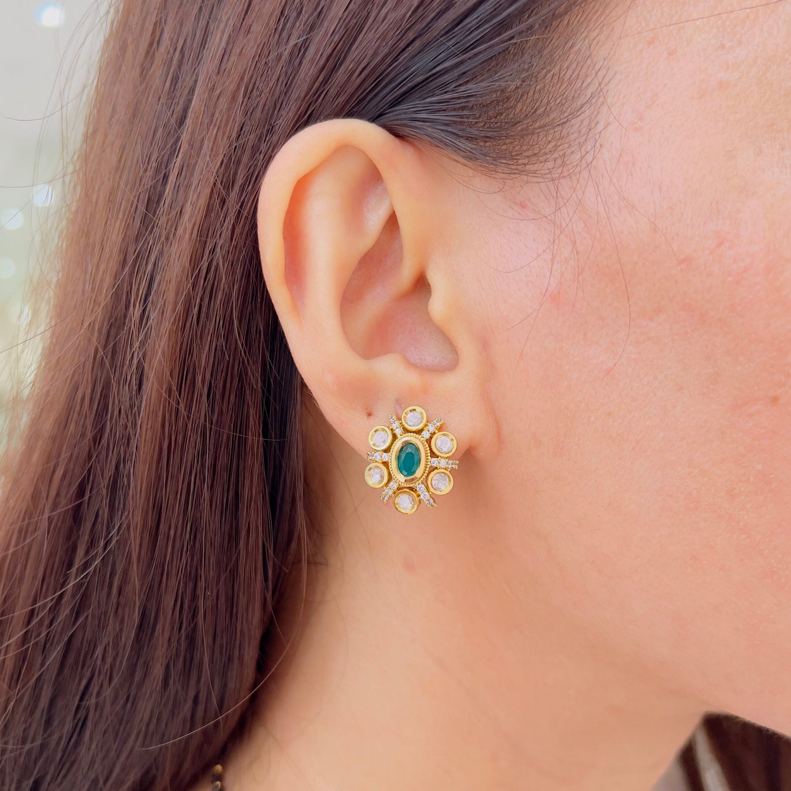 Modern Mangalsutra Set with Stylish Matching Earrings - Image 6
