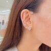 Floral Elegance Around Your Ear