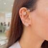 Blooming Floral Ear Cuff