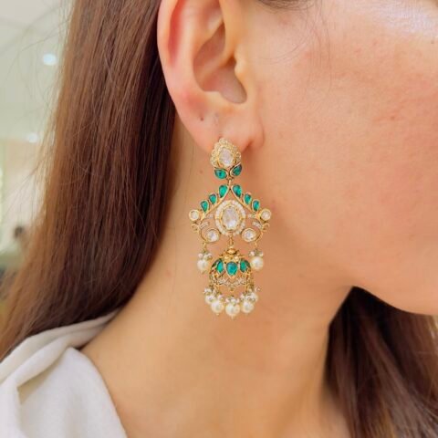 Intricate Victorian Floral Earrings