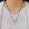 Modern Traditional Mangalsutra Set with Earrings