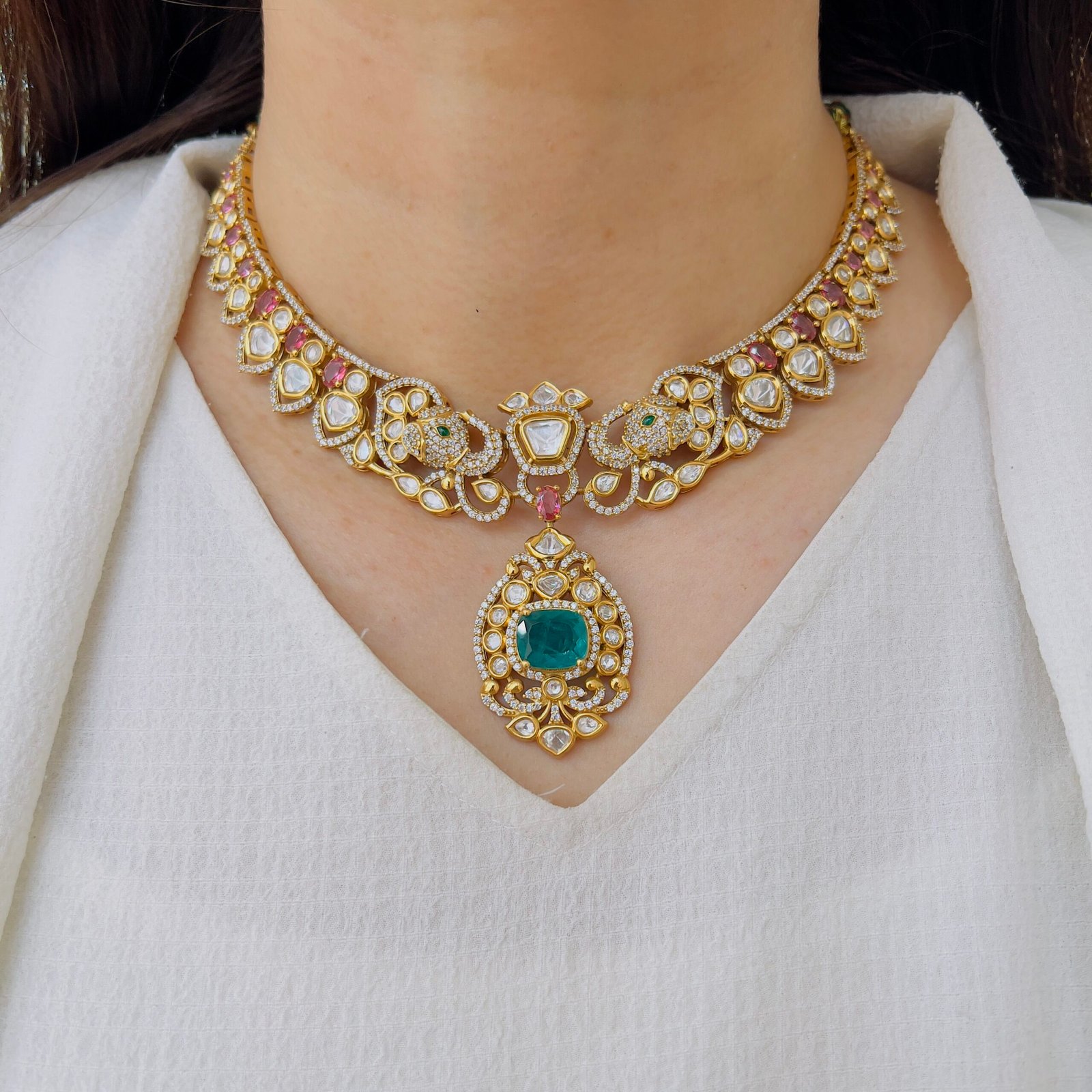 Exquisite Victorian Traditional Necklace Set