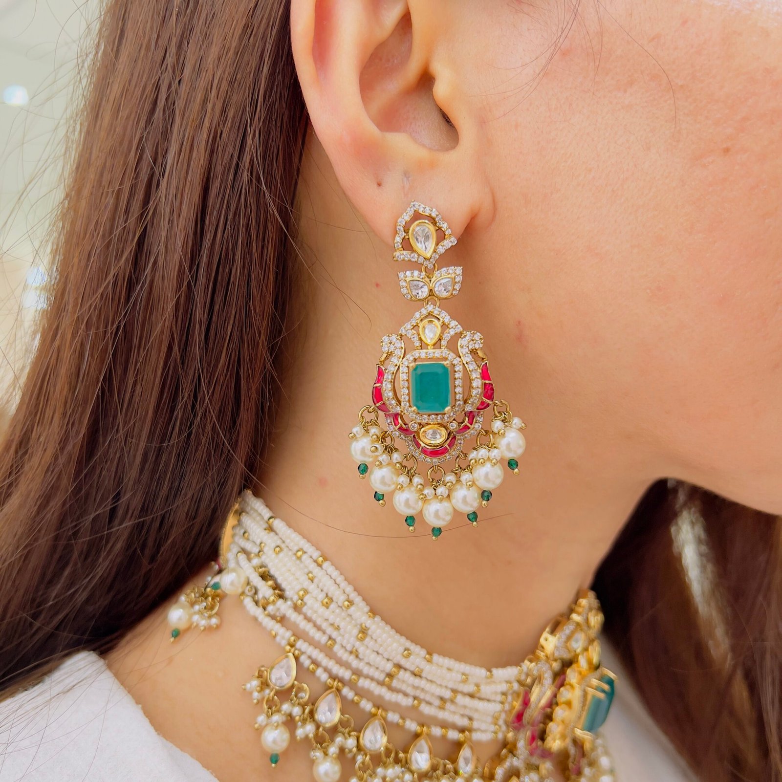 Grand Victorian Choker Jewellery Set - Image 3