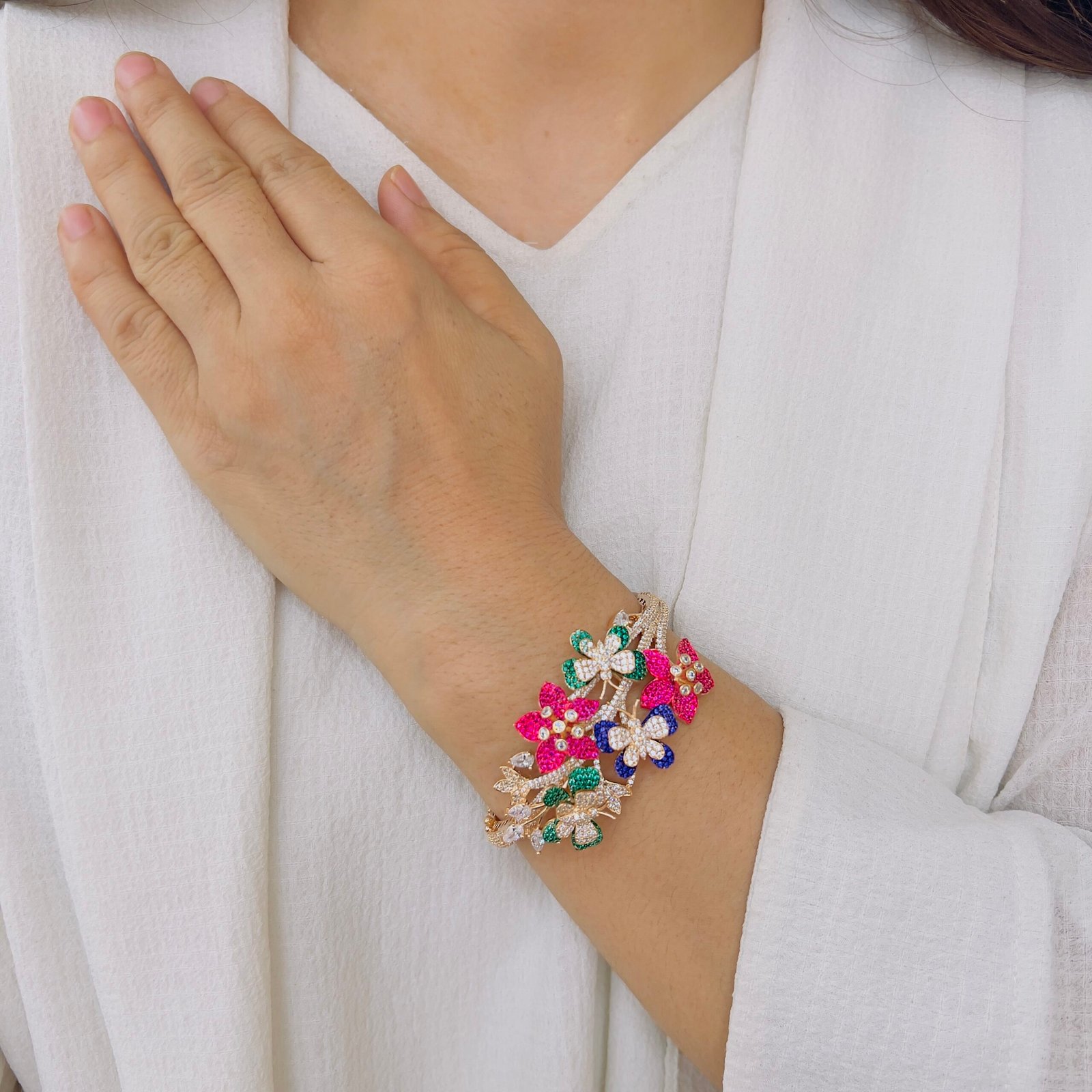 Floral Colourburst Bracelet - Image 3