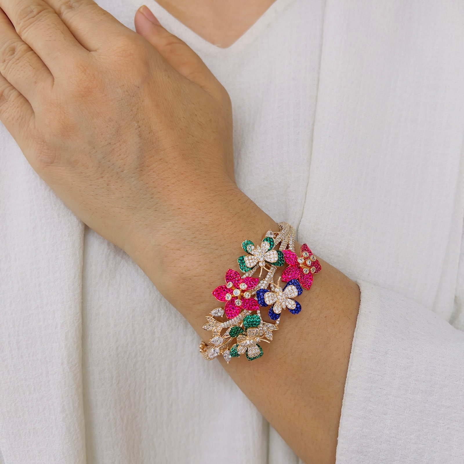 Floral Colourburst Bracelet