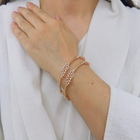 Botanical Charm Bangle