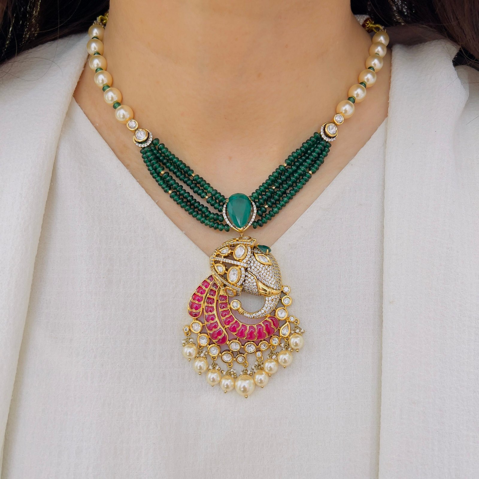 Antique Allure Victorian Necklace Set