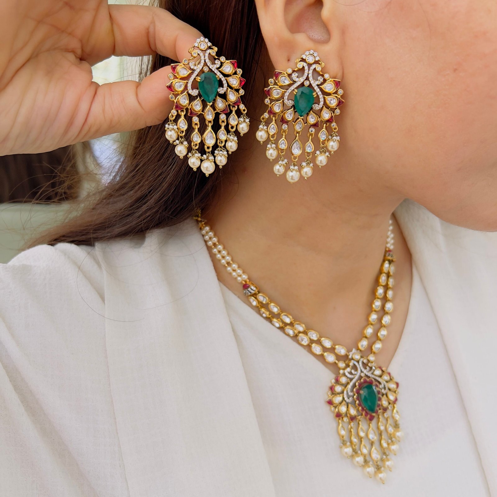 Vintage Royalty Necklace Set - Image 2