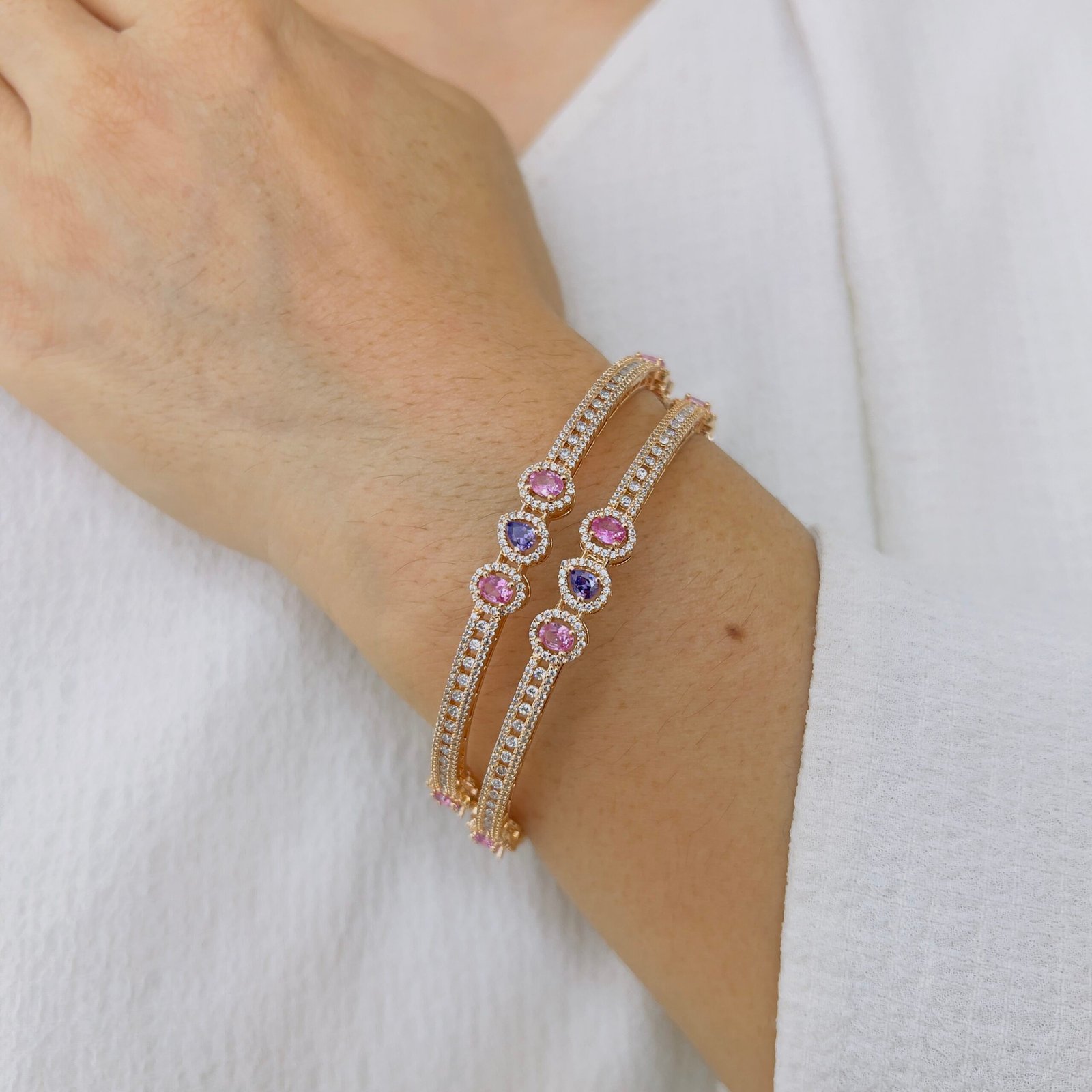 Classic Centre Motif Bangle - Image 6