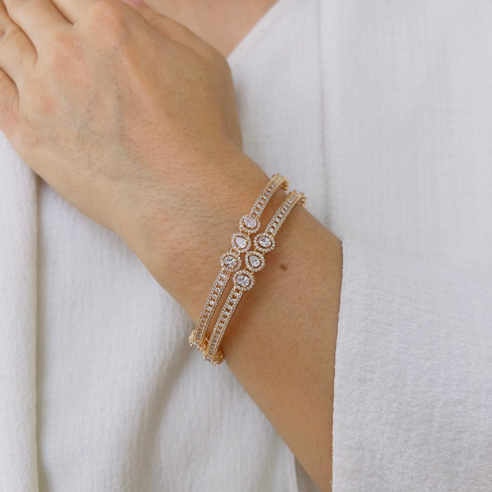 Classic Centre Motif Bangle - Image 3
