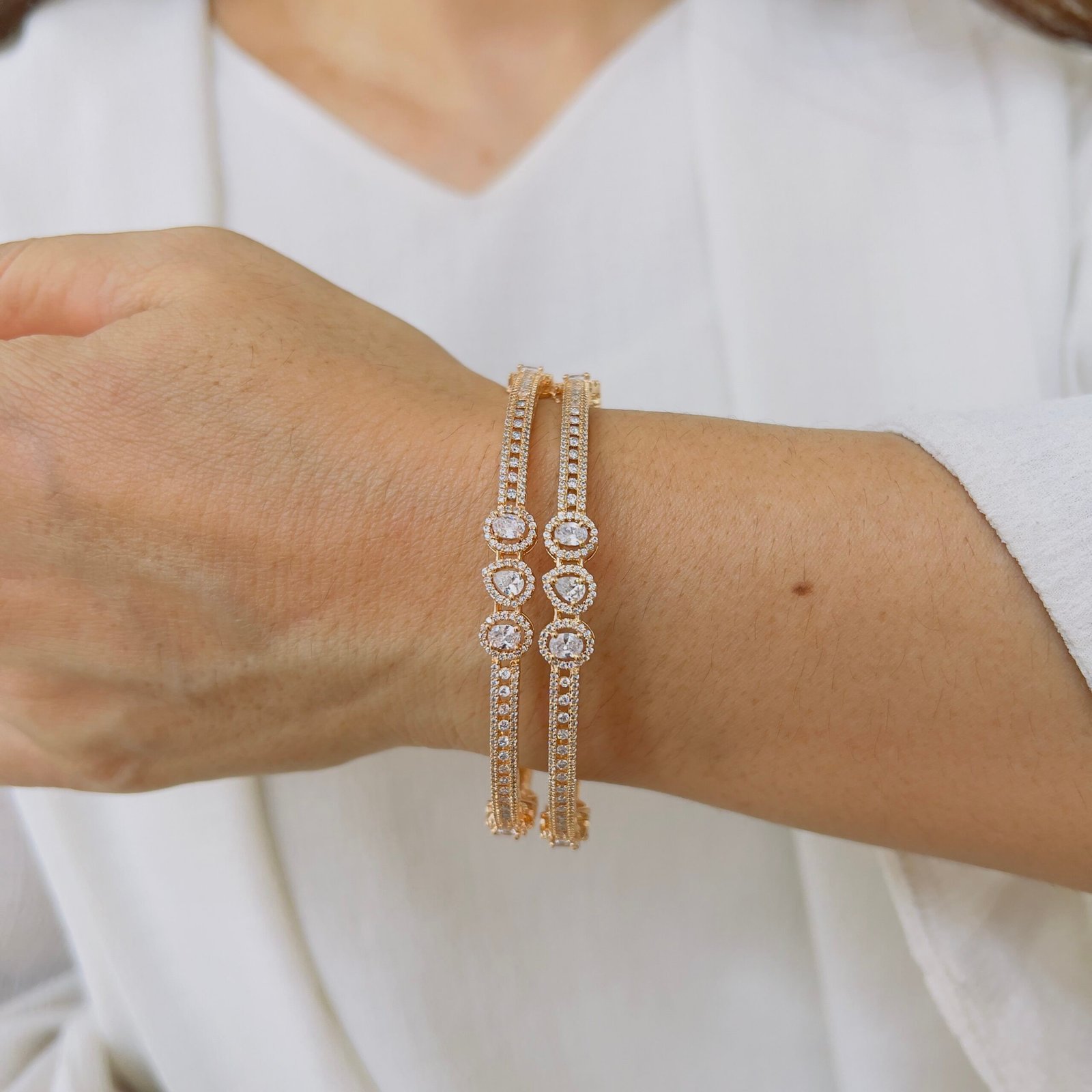 Classic Centre Motif Bangle - Image 2