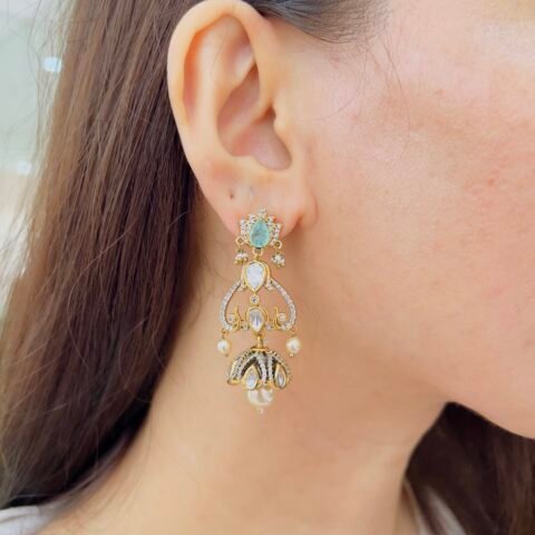 Elegant Victorian Chandelier Earrings