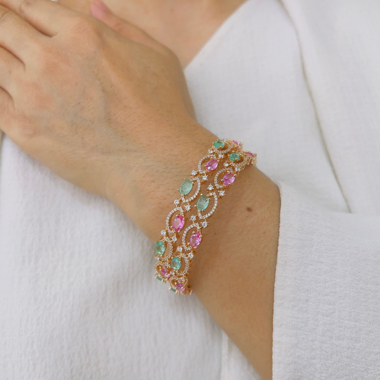 Ornate Designer Bangle - Image 6