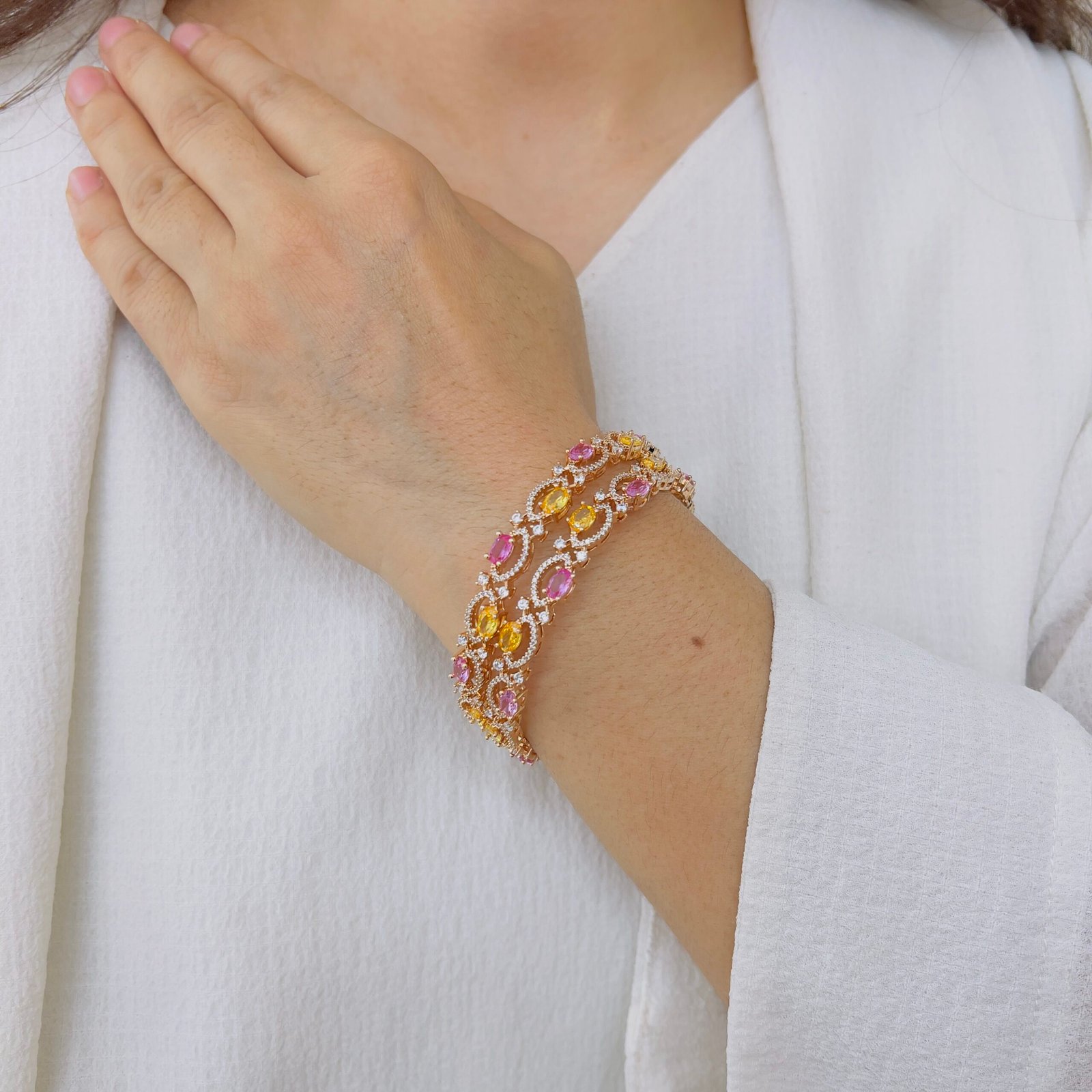 Ornate Designer Bangle - Image 7