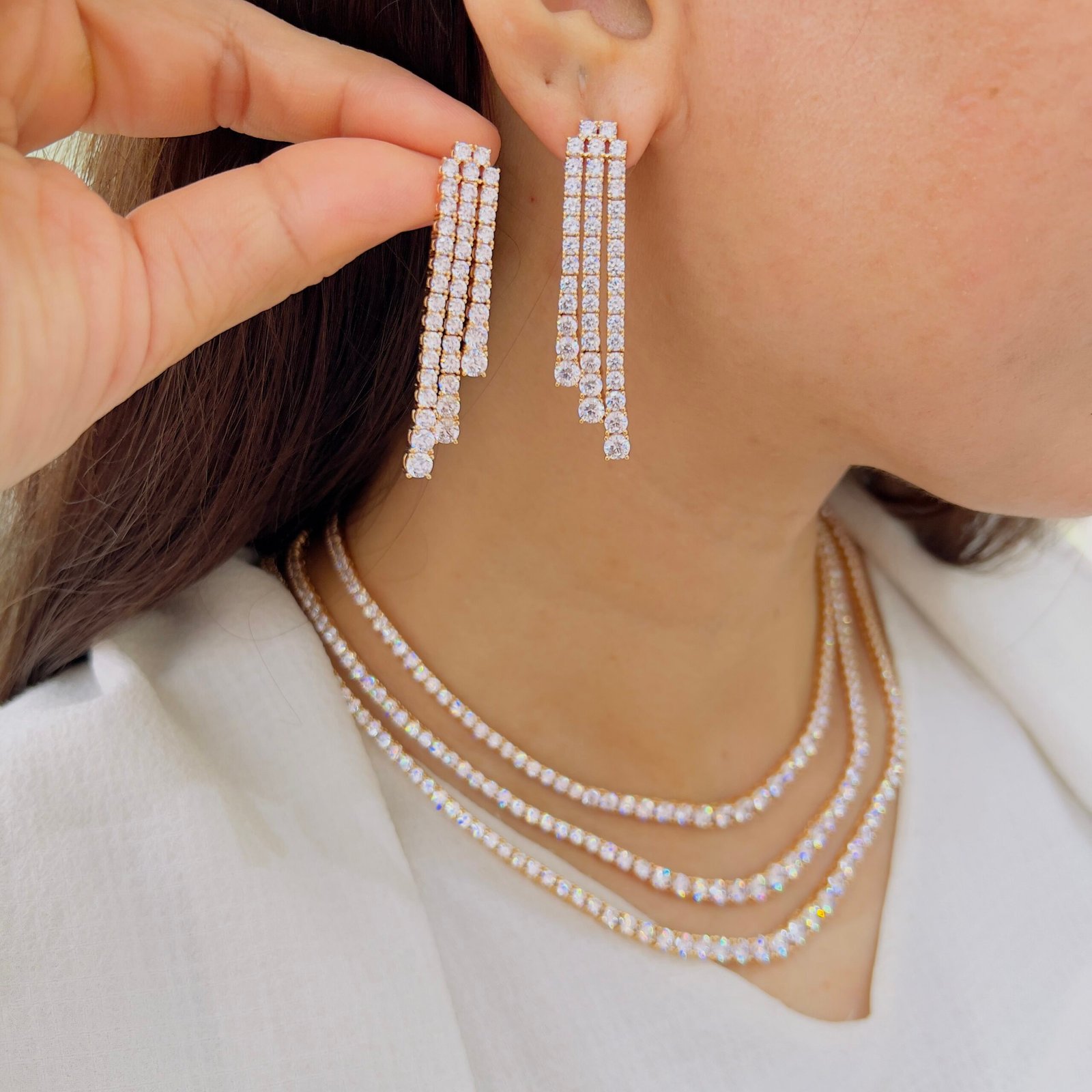 Three Rows of Timeless Sparkle - Image 2