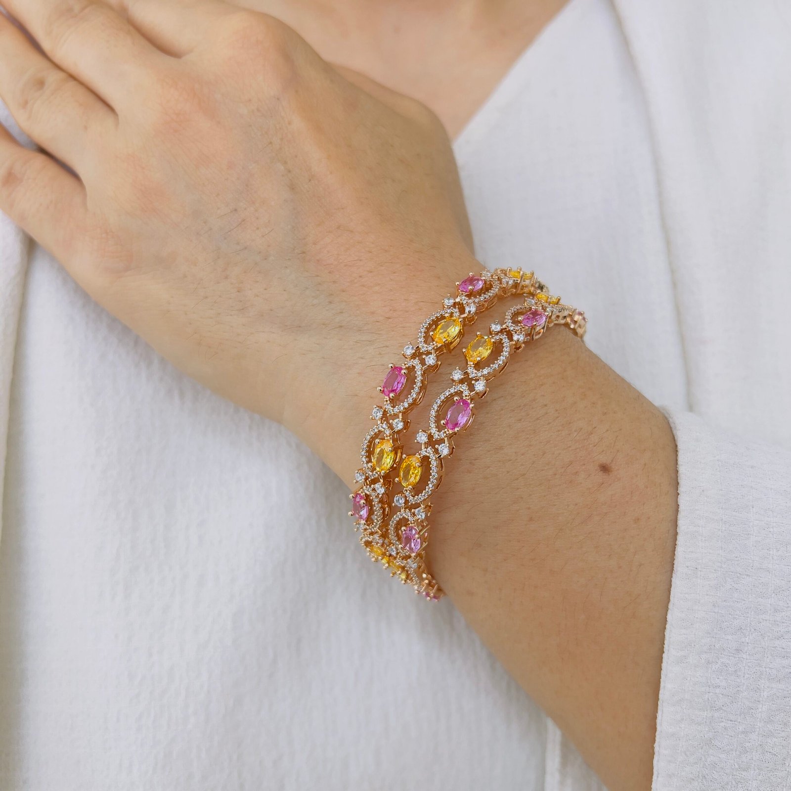 Ornate Designer Bangle - Image 9