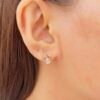 Charming Petal Design Earrings