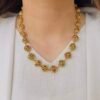 Temple-Inspired Gold Mala
