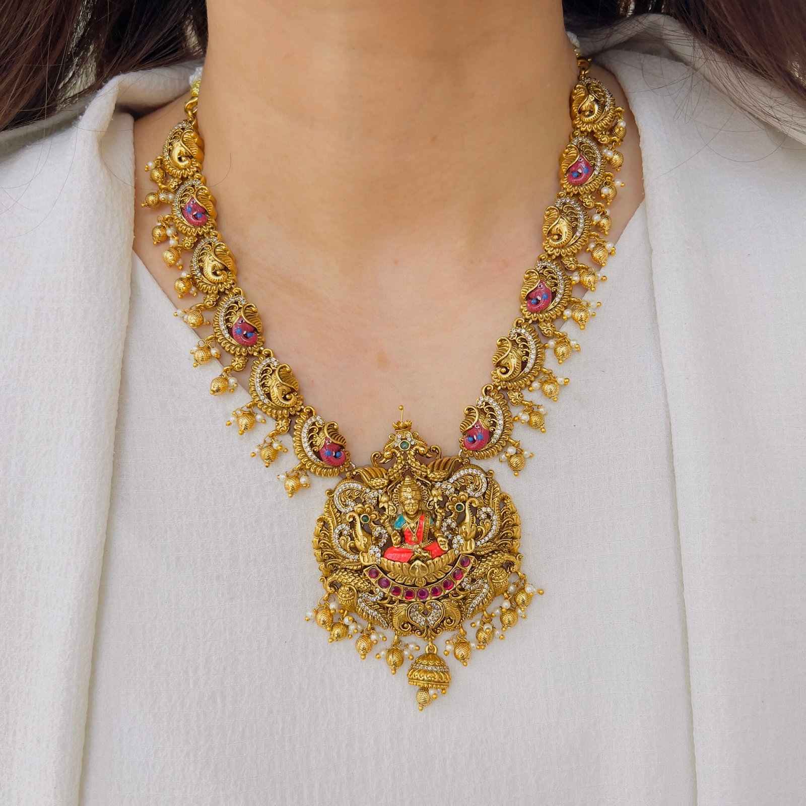 South Indian Temple Necklace