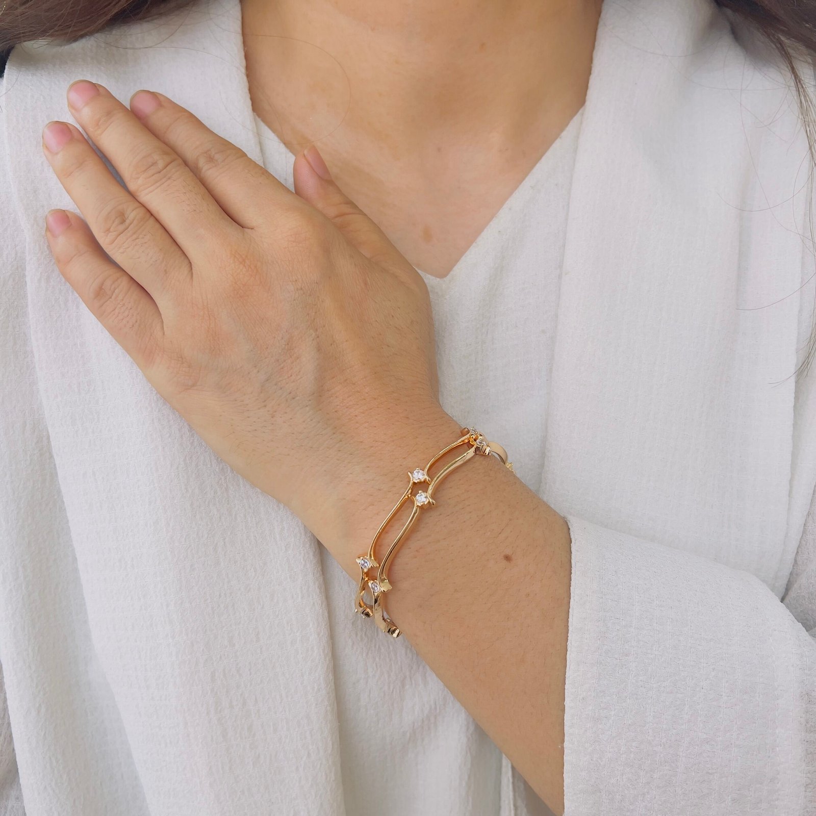 Luxe Diamond Bangle