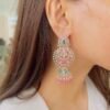 Classic Glow Diamond Jhumkas