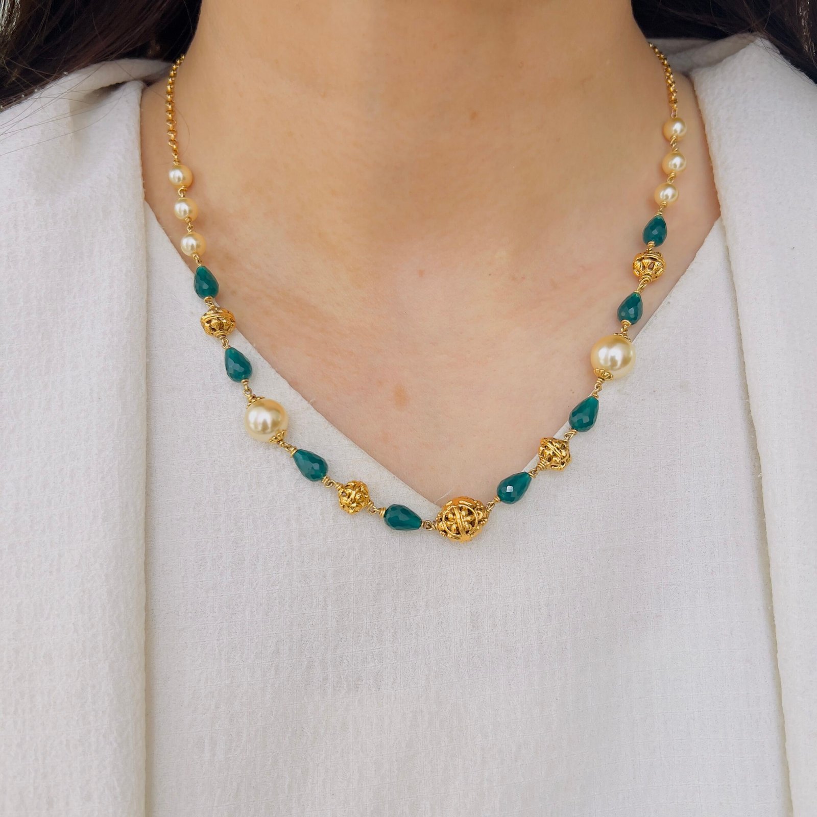 Pearl Elegance Mala - Image 2