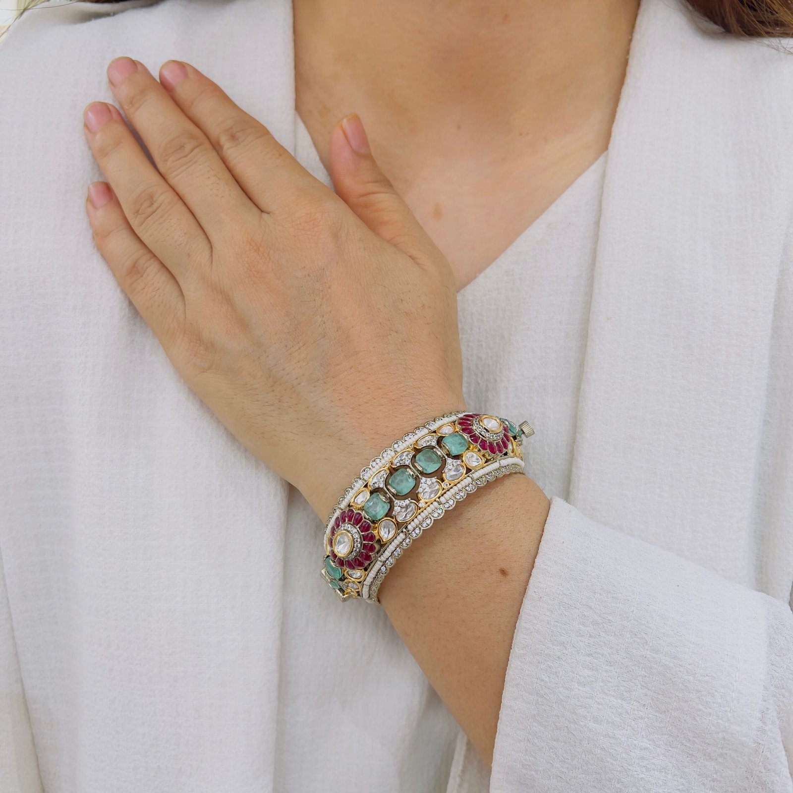 Majestic Bloom Bangles - Image 3