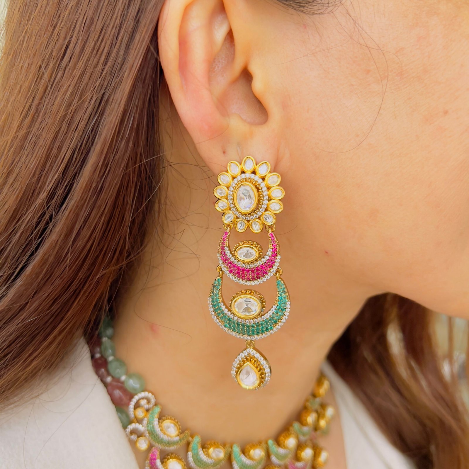 Royal Charm Choker Necklace - Image 3