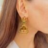 Elegant Ethnic Temple Jhumkas