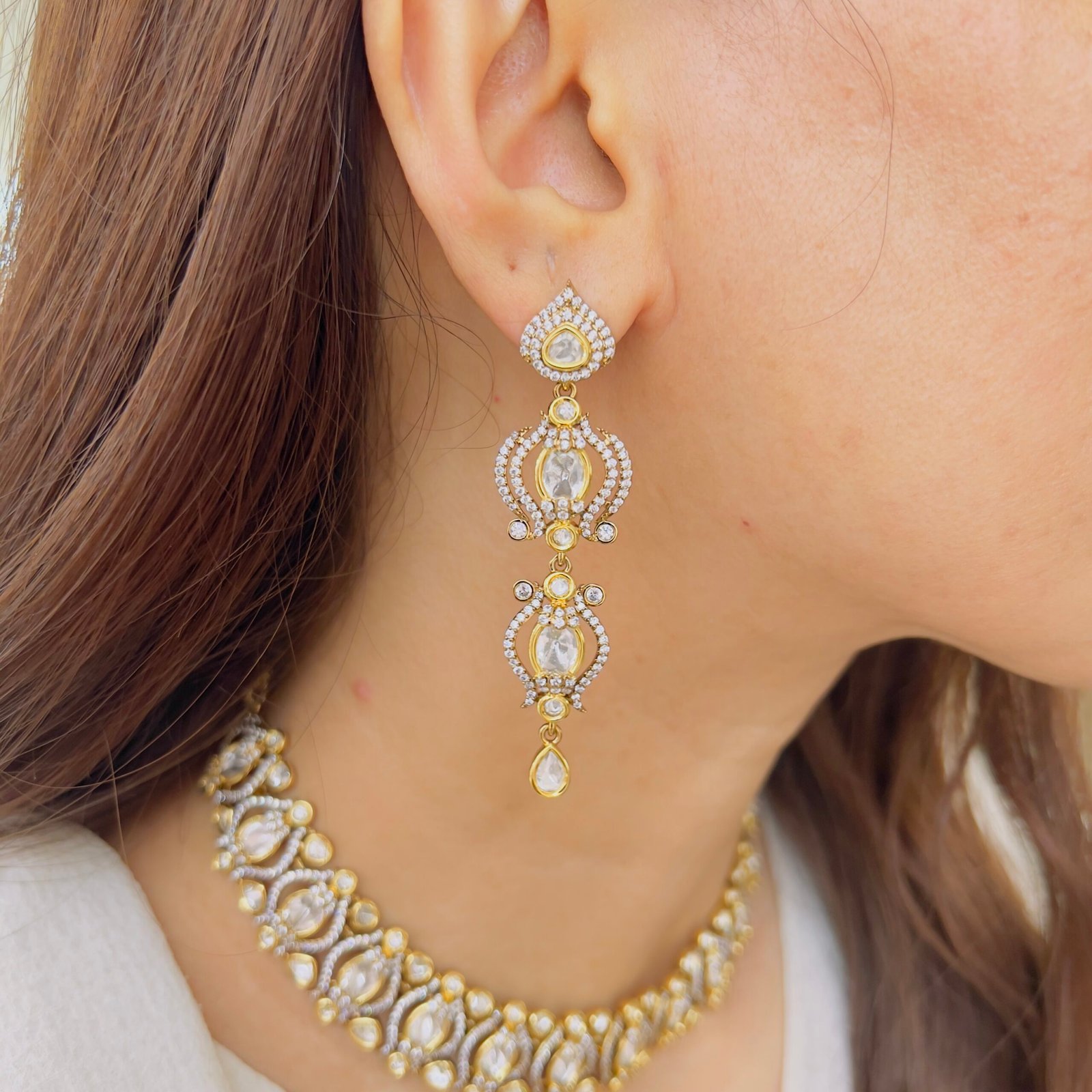 Classic Beauty Victorian Necklace Set - Image 3