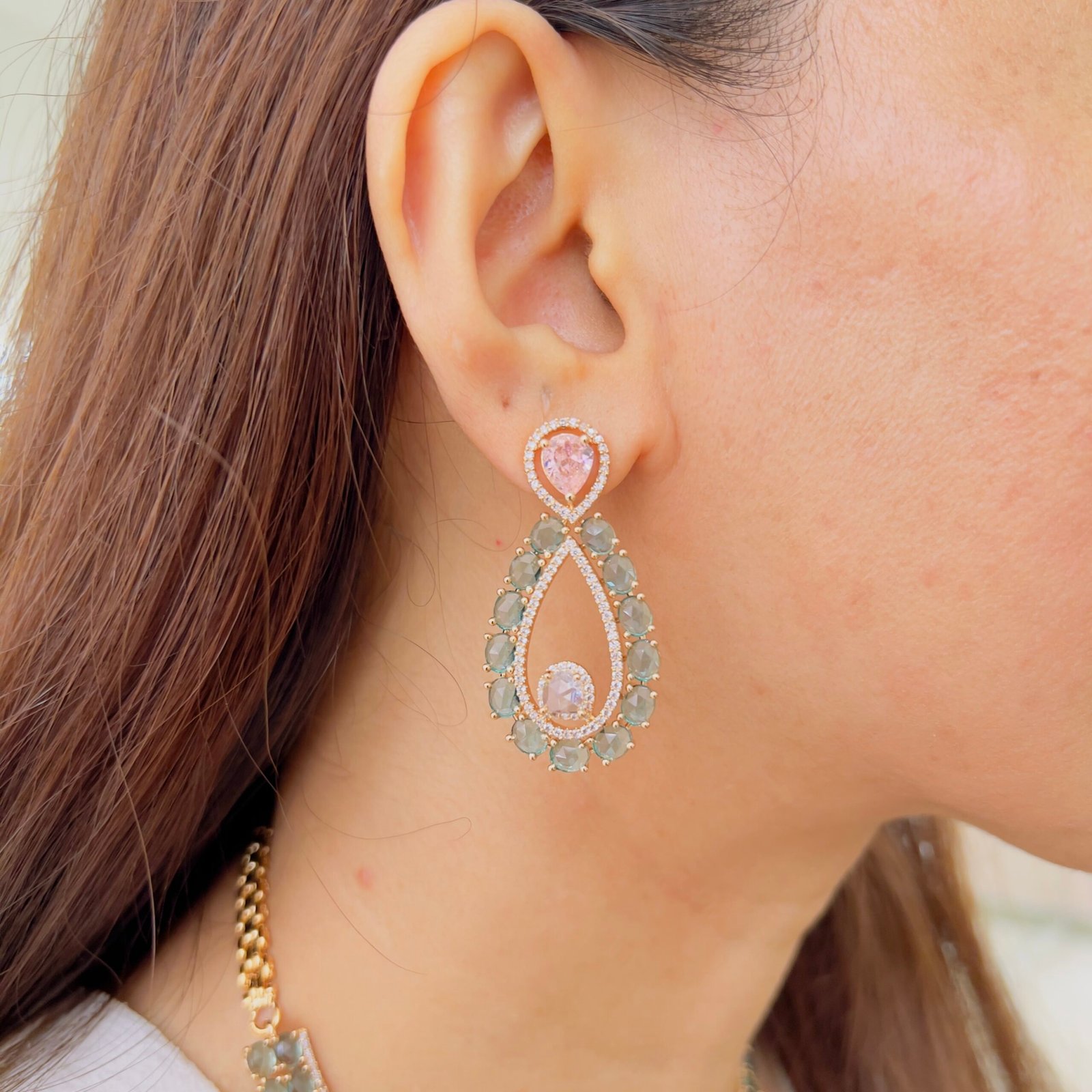 Radiant Charm Diamond Necklace - Image 7
