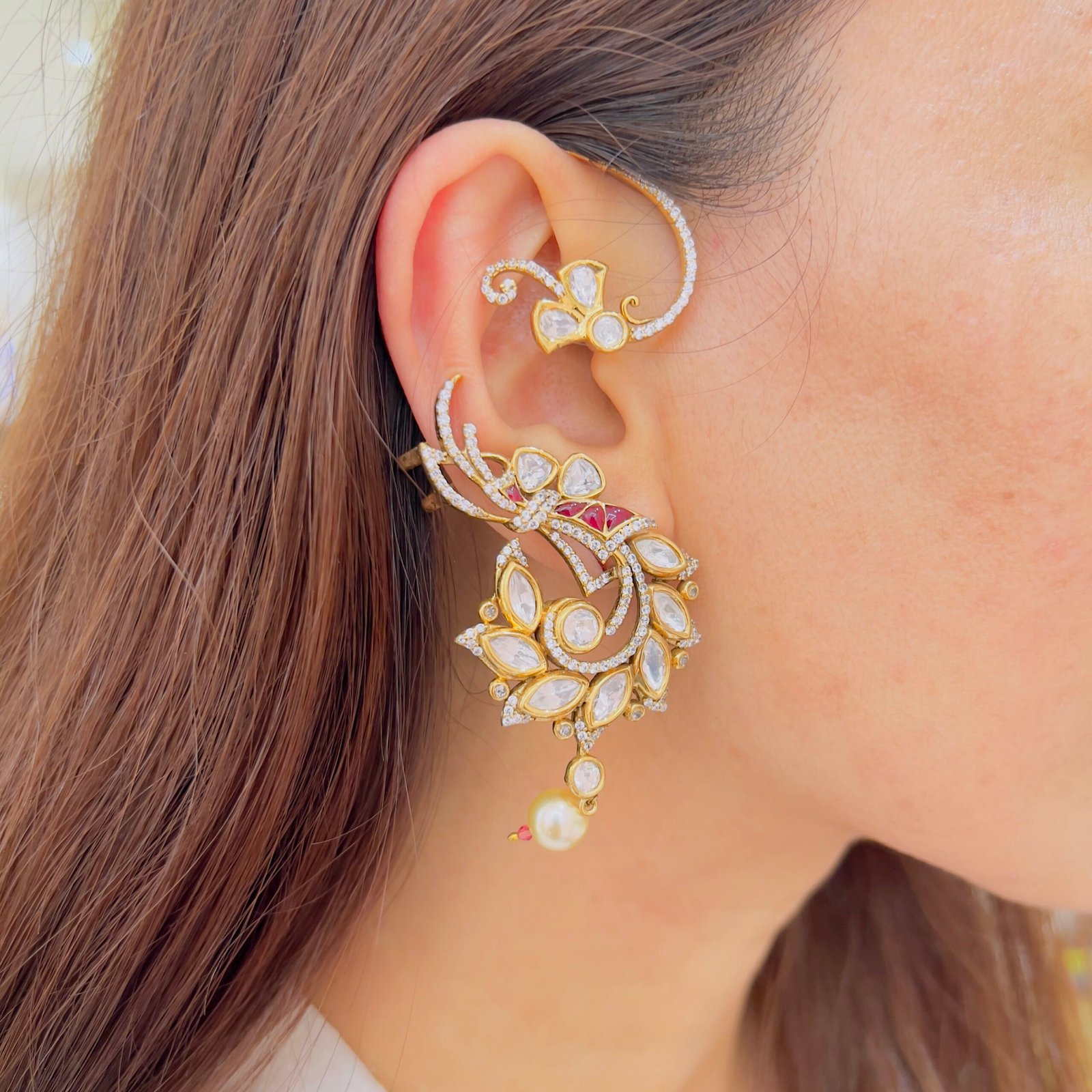 Victorian Grandeur Full Ear Cuff - Image 3