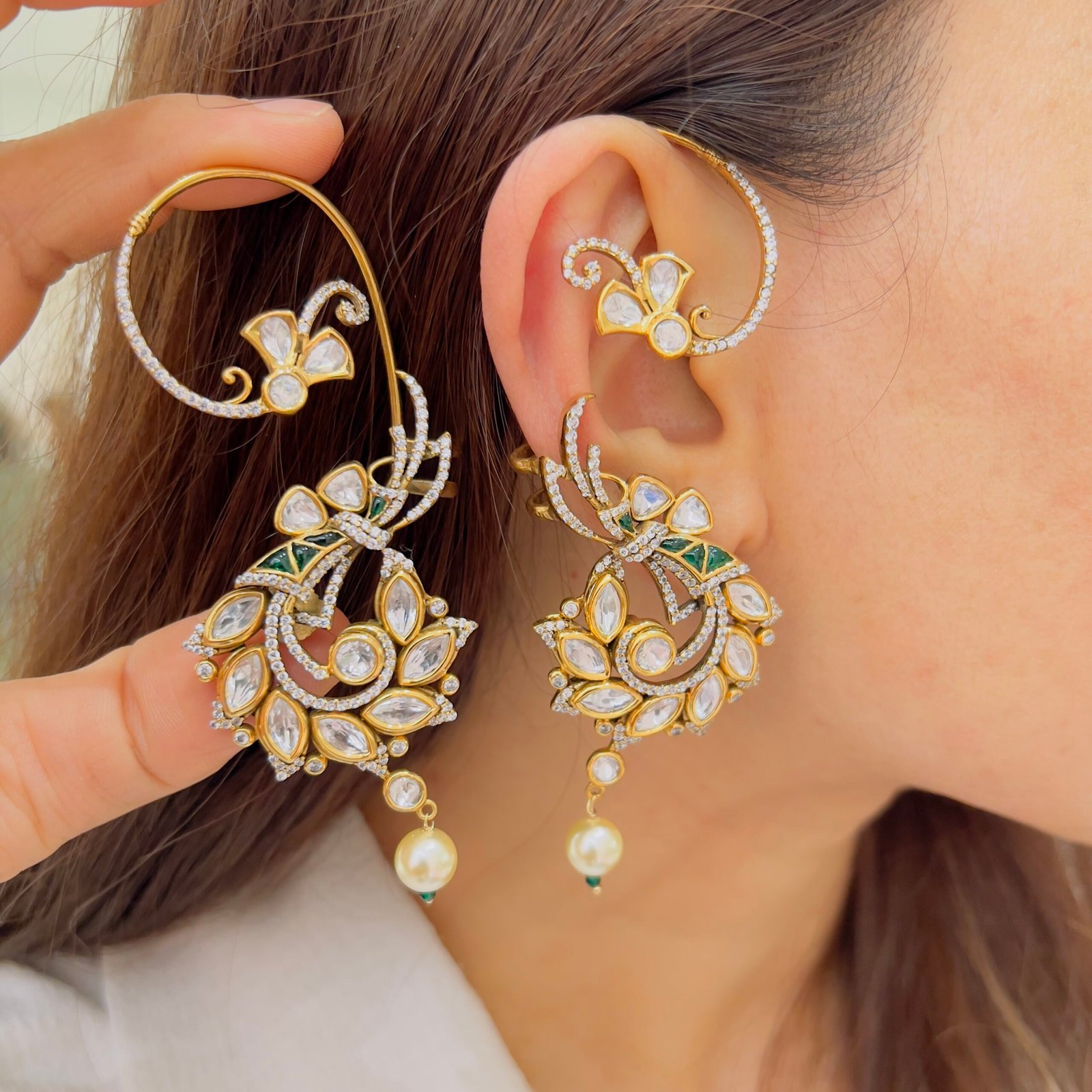 Victorian Grandeur Full Ear Cuff - Image 2