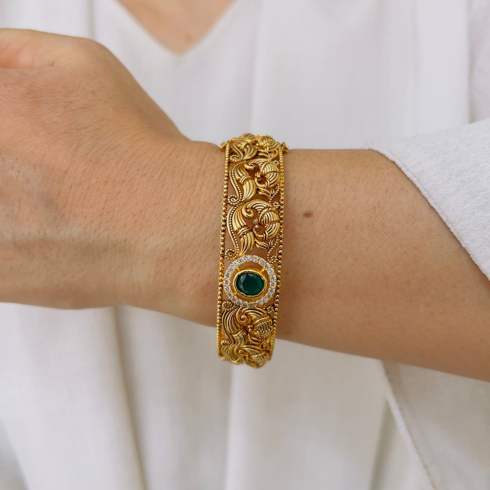 Divine Heritage Temple Bangles - Image 2